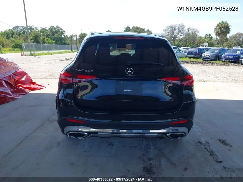 2023 Mercedes-Benz Glc 300 Suv VIN: W1NKM4GB9PF052528 Lot: 40353022