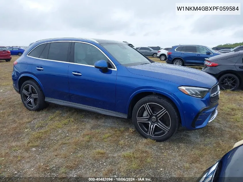 2023 Mercedes-Benz Glc 300 VIN: W1NKM4GBXPF059584 Lot: 40487094