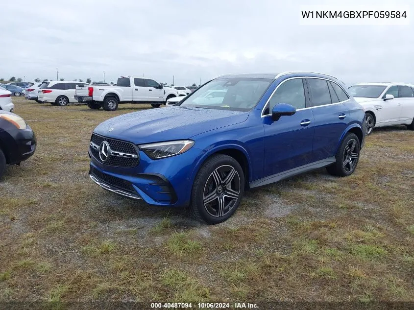 2023 Mercedes-Benz Glc 300 VIN: W1NKM4GBXPF059584 Lot: 40487094