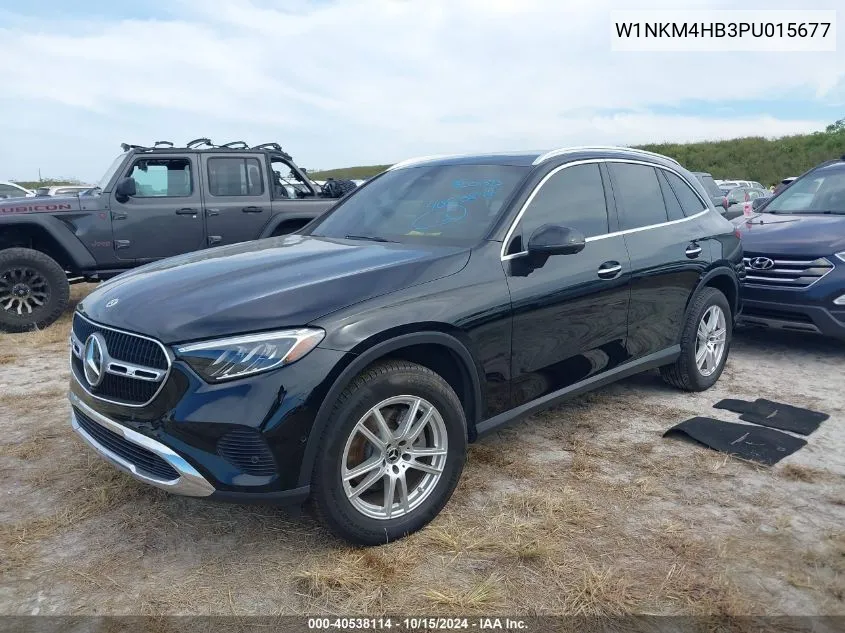 2023 Mercedes-Benz Glc 300 4Matic Suv VIN: W1NKM4HB3PU015677 Lot: 40538114