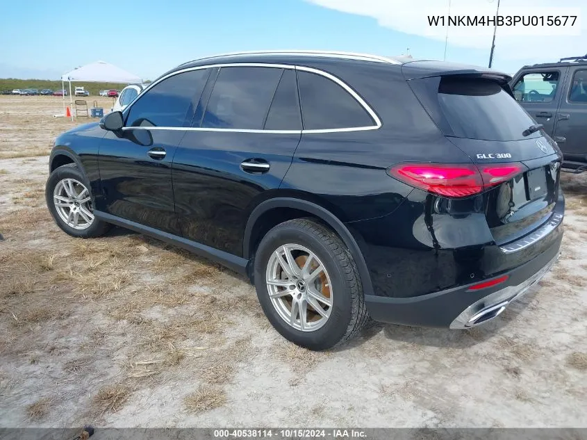 2023 Mercedes-Benz Glc 300 4Matic Suv VIN: W1NKM4HB3PU015677 Lot: 40538114