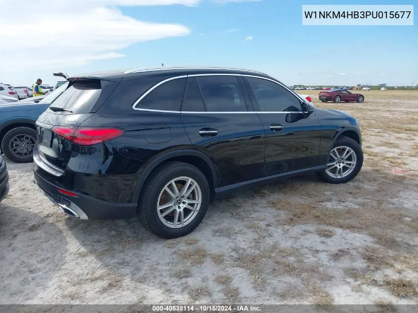 2023 Mercedes-Benz Glc 300 4Matic Suv VIN: W1NKM4HB3PU015677 Lot: 40538114