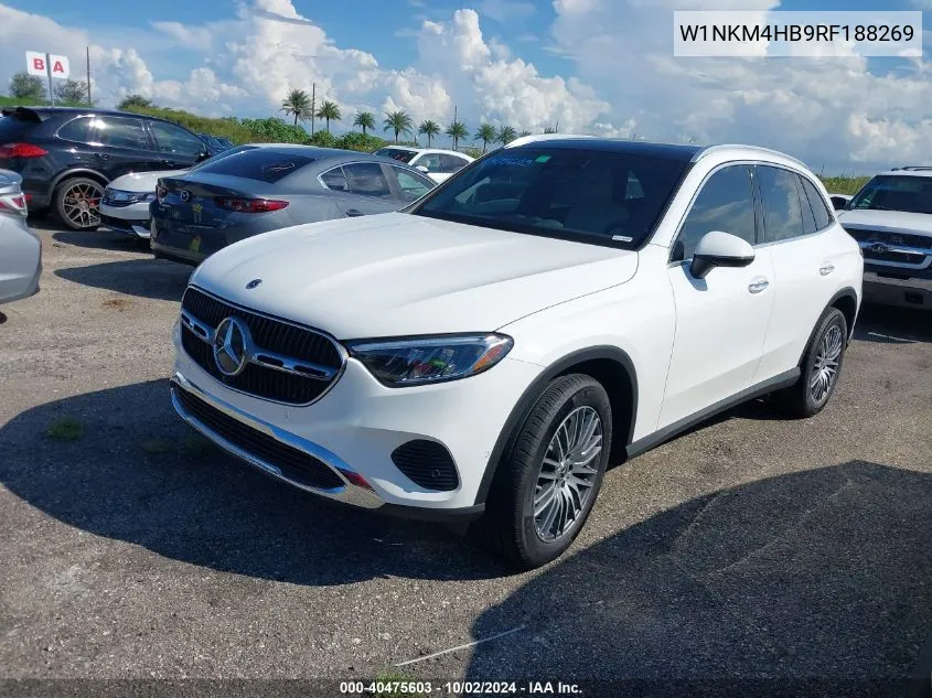 2024 Mercedes-Benz Glc 300 4Matic Suv VIN: W1NKM4HB9RF188269 Lot: 40475603