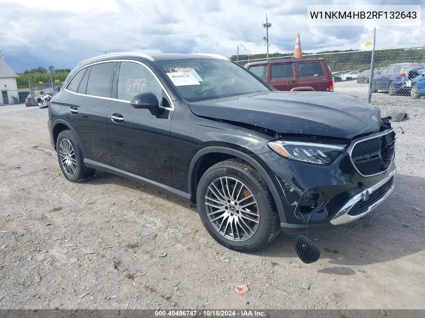 2024 Mercedes-Benz Glc 300 4Matic Suv VIN: W1NKM4HB2RF132643 Lot: 40496747