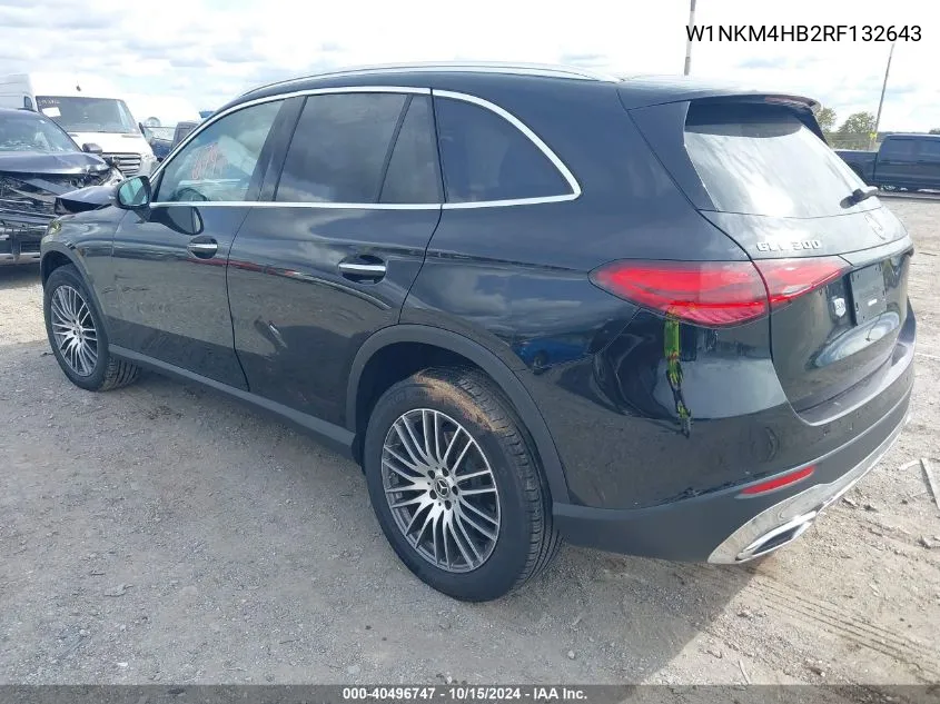 2024 Mercedes-Benz Glc 300 4Matic Suv VIN: W1NKM4HB2RF132643 Lot: 40496747