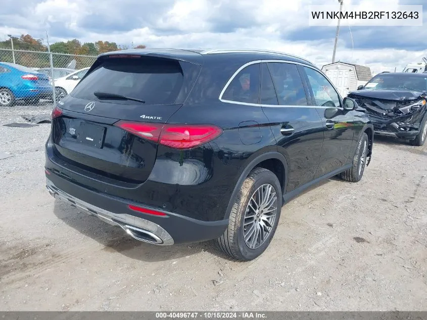 2024 Mercedes-Benz Glc 300 4Matic Suv VIN: W1NKM4HB2RF132643 Lot: 40496747