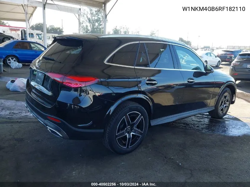 2024 Mercedes-Benz Glc 300 Suv VIN: W1NKM4GB6RF182110 Lot: 40502256