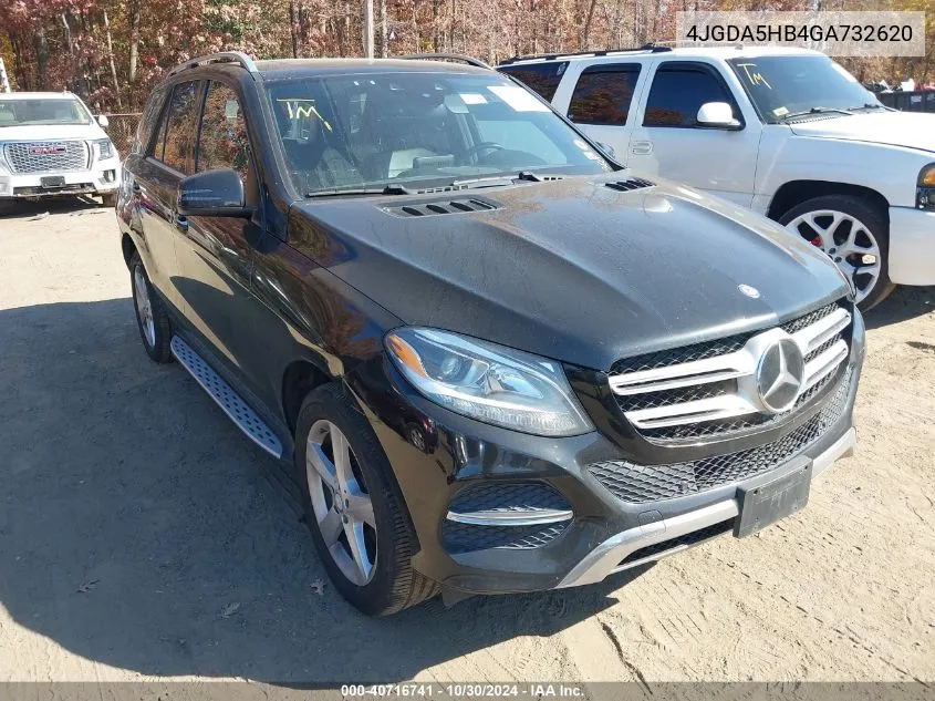 2016 Mercedes-Benz Gle 350 4Matic VIN: 4JGDA5HB4GA732620 Lot: 40716741