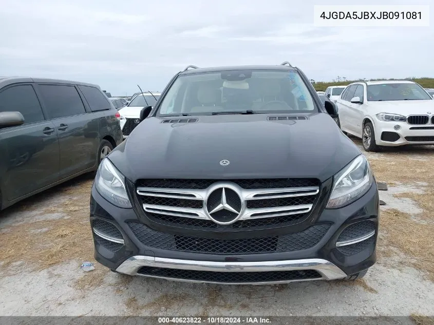 2018 Mercedes-Benz Gle 350 VIN: 4JGDA5JBXJB091081 Lot: 40623822