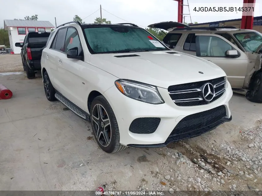 2018 Mercedes-Benz Gle 350 VIN: 4JGDA5JB5JB145371 Lot: 40786797