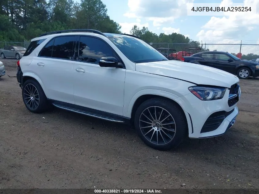 2020 Mercedes-Benz Gle 350 VIN: 4JGFB4JB4LA295254 Lot: 40338821