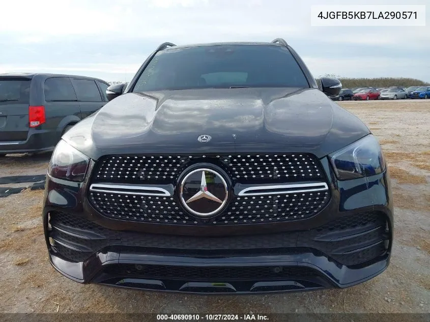 2020 Mercedes-Benz Gle 450 4Matic VIN: 4JGFB5KB7LA290571 Lot: 40690910