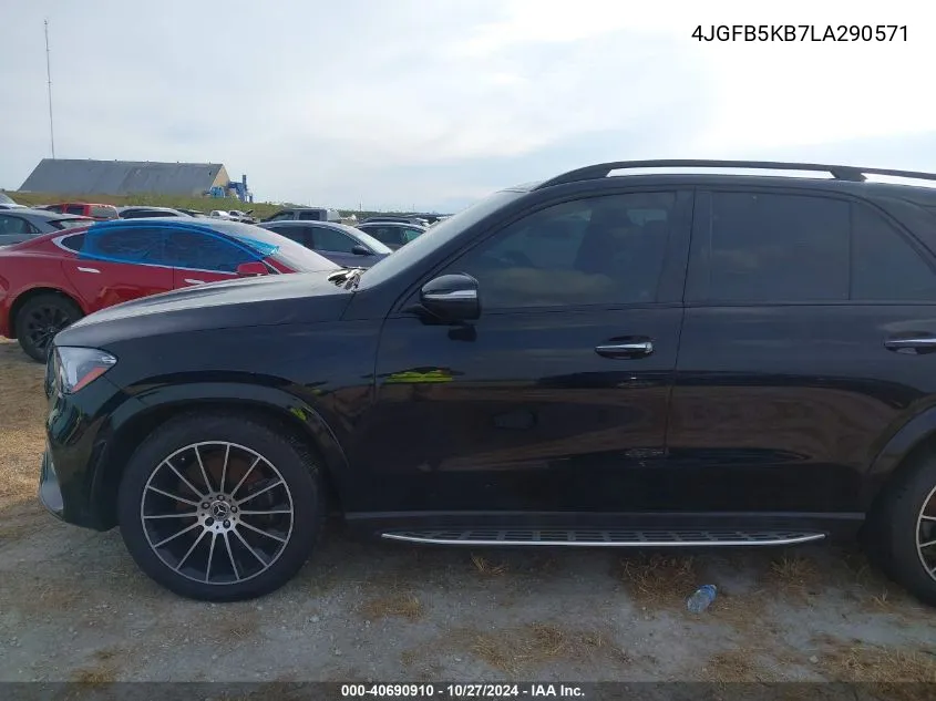 2020 Mercedes-Benz Gle 450 4Matic VIN: 4JGFB5KB7LA290571 Lot: 40690910