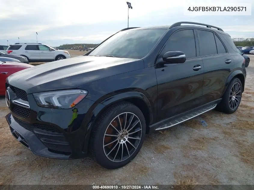 2020 Mercedes-Benz Gle 450 4Matic VIN: 4JGFB5KB7LA290571 Lot: 40690910