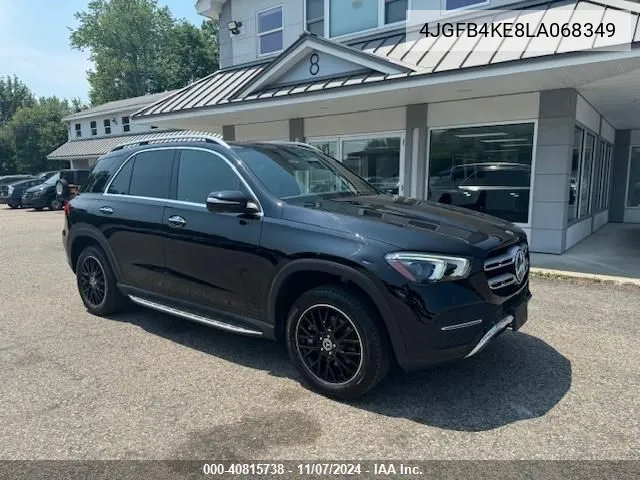 2020 Mercedes-Benz Gle 350 4Matic VIN: 4JGFB4KE8LA068349 Lot: 40815738