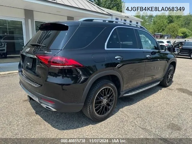 2020 Mercedes-Benz Gle 350 4Matic VIN: 4JGFB4KE8LA068349 Lot: 40815738