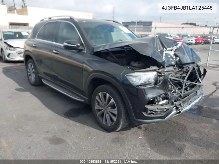 2020 Mercedes-Benz Gle 350 VIN: 4JGFB4JB1LA125448 Lot: 40853686