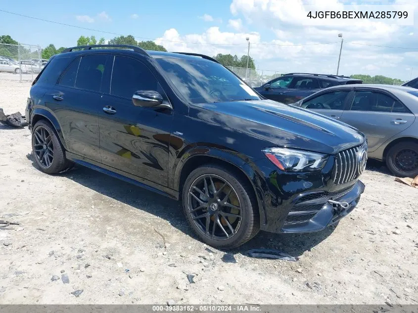 2021 Mercedes-Benz Amg Gle 53 4Matic VIN: 4JGFB6BEXMA285799 Lot: 39383152