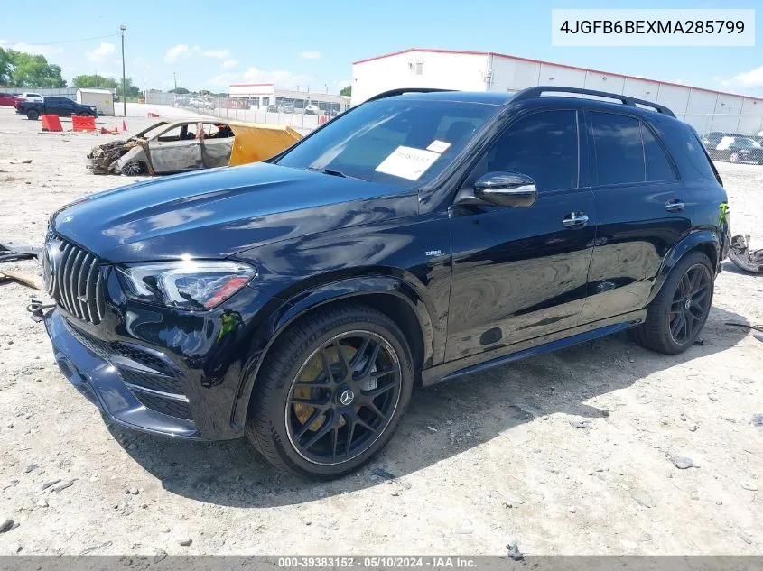 2021 Mercedes-Benz Amg Gle 53 4Matic VIN: 4JGFB6BEXMA285799 Lot: 39383152