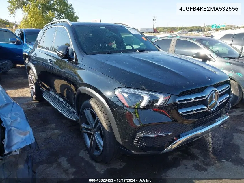 2021 Mercedes-Benz Gle 350 4Matic VIN: 4JGFB4KE2MA532656 Lot: 40629453