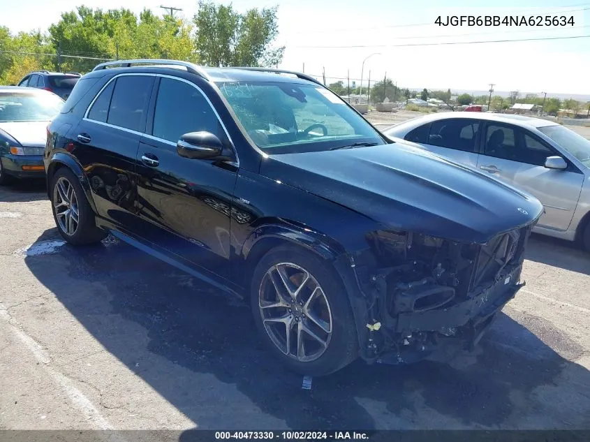 2022 Mercedes-Benz Amg Gle 53 4Matic VIN: 4JGFB6BB4NA625634 Lot: 40473330