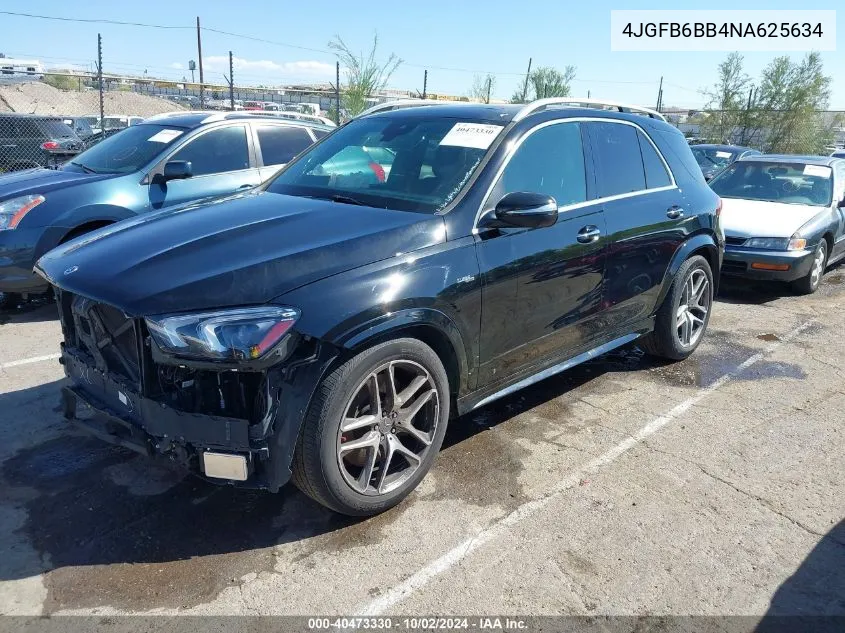 2022 Mercedes-Benz Amg Gle 53 4Matic VIN: 4JGFB6BB4NA625634 Lot: 40473330