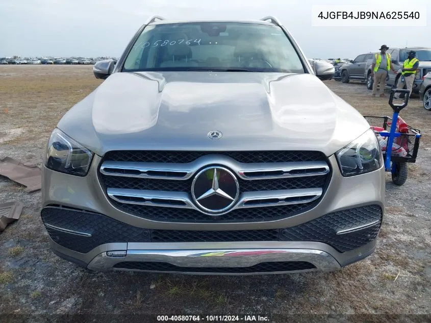 2022 Mercedes-Benz Gle 350 VIN: 4JGFB4JB9NA625540 Lot: 40580764