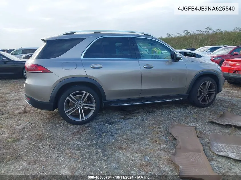 2022 Mercedes-Benz Gle 350 VIN: 4JGFB4JB9NA625540 Lot: 40580764