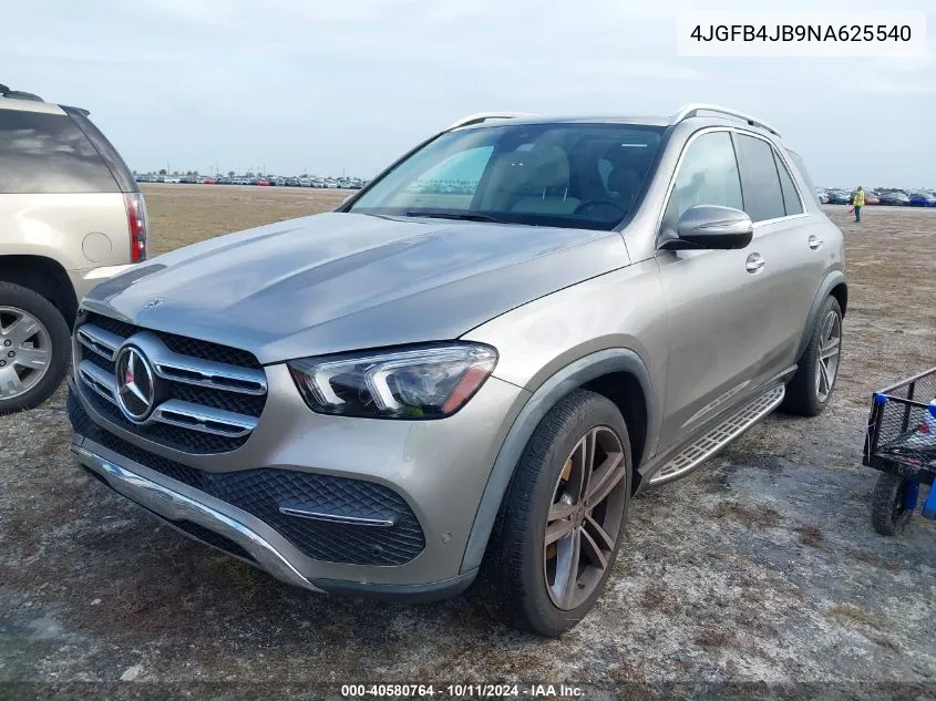 2022 Mercedes-Benz Gle 350 VIN: 4JGFB4JB9NA625540 Lot: 40580764