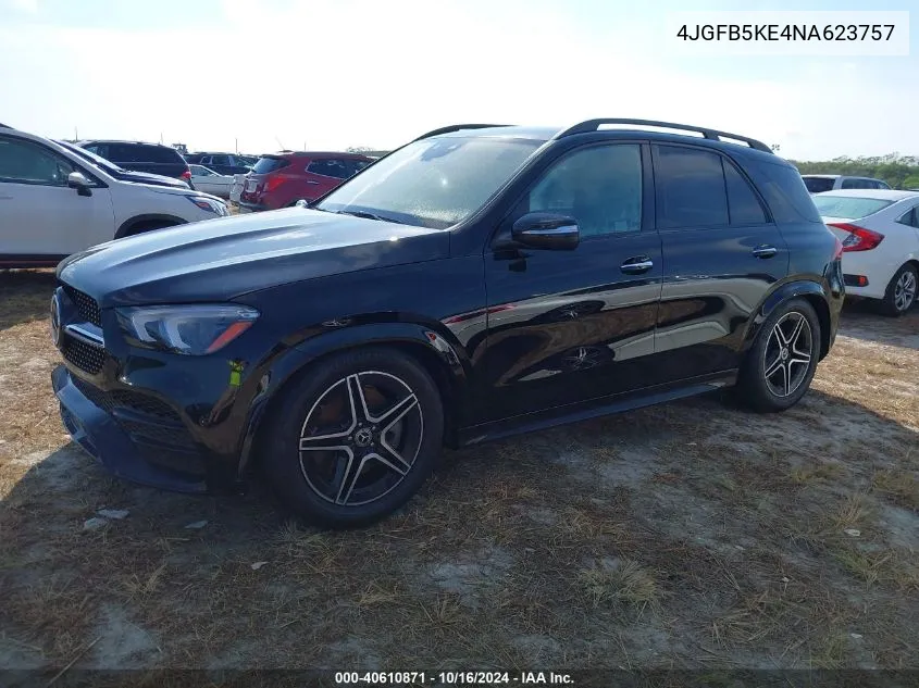 2022 Mercedes-Benz Gle 450 4Matic VIN: 4JGFB5KE4NA623757 Lot: 40610871