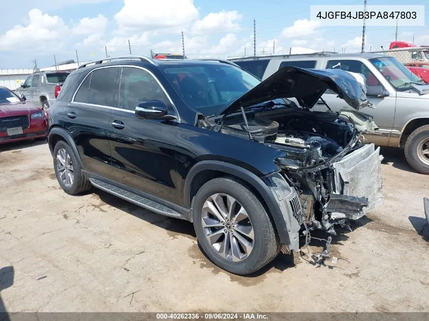 2023 Mercedes-Benz Gle 350 VIN: 4JGFB4JB3PA847803 Lot: 40262336