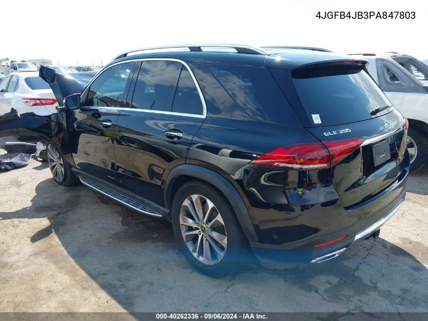 2023 Mercedes-Benz Gle 350 VIN: 4JGFB4JB3PA847803 Lot: 40262336