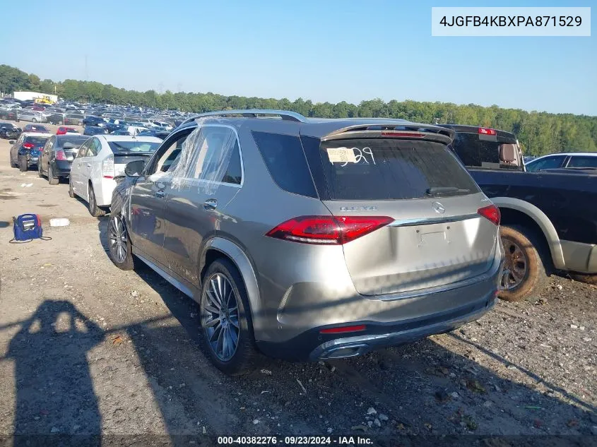 2023 Mercedes-Benz Gle 350 4Matic VIN: 4JGFB4KBXPA871529 Lot: 40382276