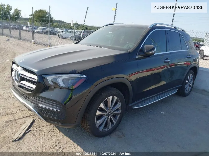 2023 Mercedes-Benz Gle 350 4Matic VIN: 4JGFB4KB9PA870436 Lot: 40538351