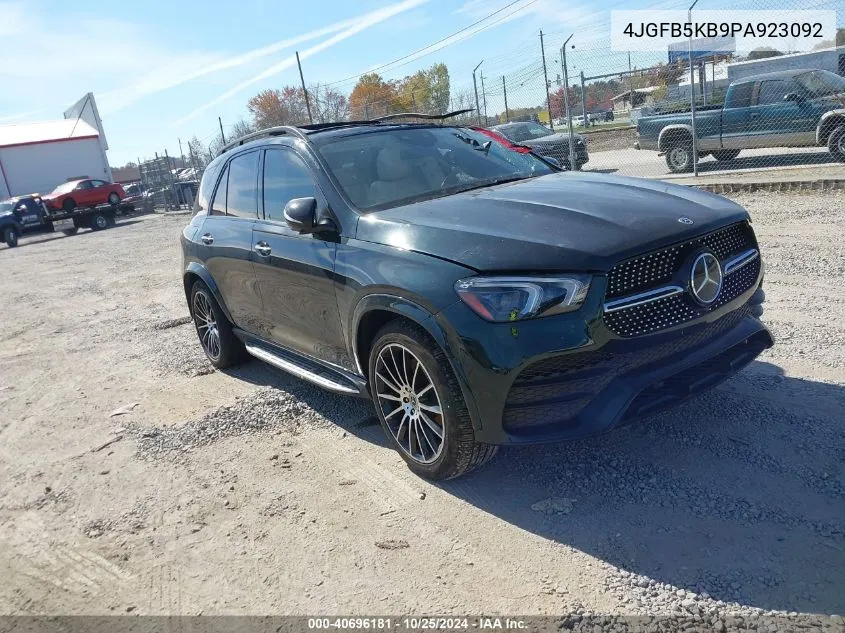 2023 Mercedes-Benz Gle 450 4Matic VIN: 4JGFB5KB9PA923092 Lot: 40696181