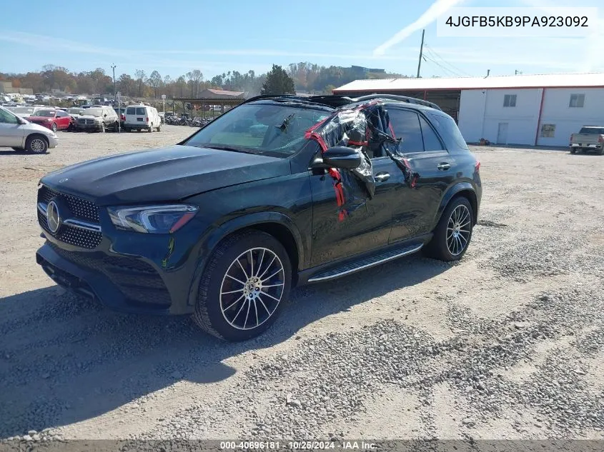 2023 Mercedes-Benz Gle 450 4Matic VIN: 4JGFB5KB9PA923092 Lot: 40696181