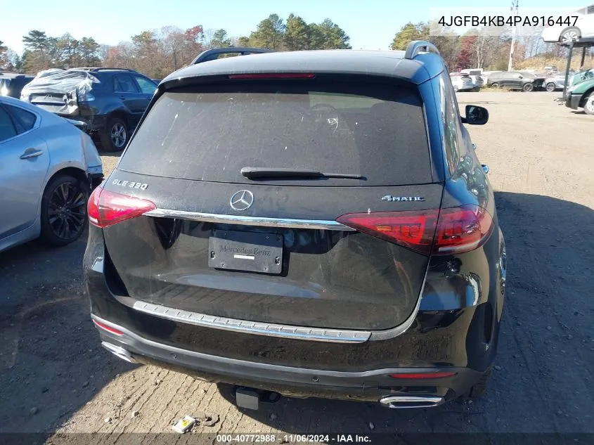 2023 Mercedes-Benz Gle 350 4Matic VIN: 4JGFB4KB4PA916447 Lot: 40772988