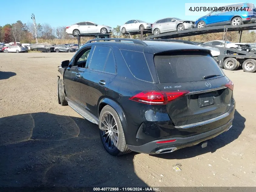 2023 Mercedes-Benz Gle 350 4Matic VIN: 4JGFB4KB4PA916447 Lot: 40772988