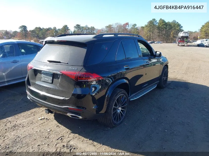 2023 Mercedes-Benz Gle 350 4Matic VIN: 4JGFB4KB4PA916447 Lot: 40772988