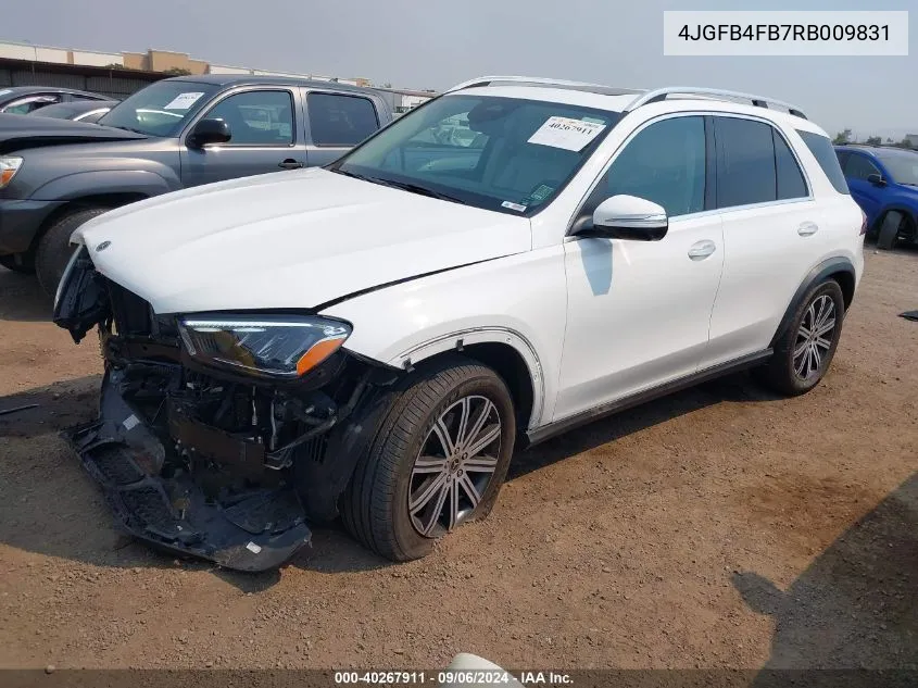 4JGFB4FB7RB009831 2024 Mercedes-Benz Gle 350 4Matic