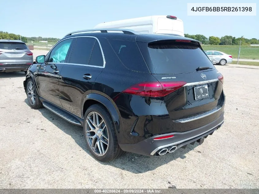 2024 Mercedes-Benz Amg Gle 53 4Matic+ VIN: 4JGFB6BB5RB261398 Lot: 40288624