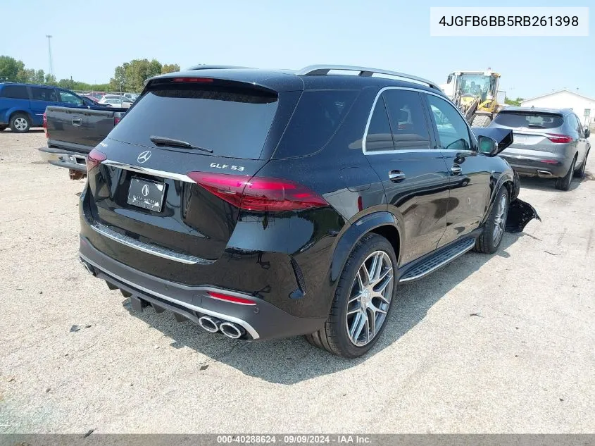 2024 Mercedes-Benz Amg Gle 53 4Matic+ VIN: 4JGFB6BB5RB261398 Lot: 40288624