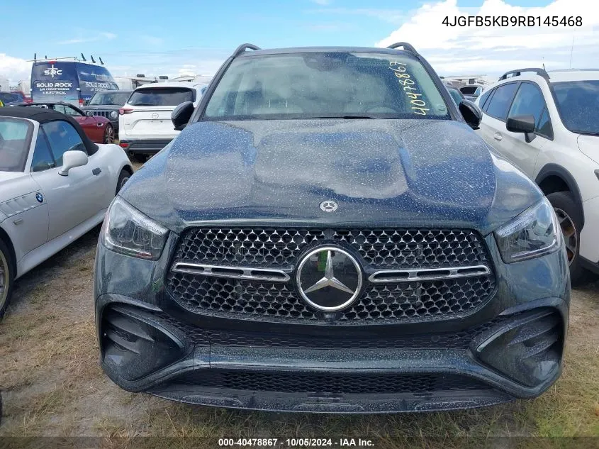 2024 Mercedes-Benz Gle 450 4Matic VIN: 4JGFB5KB9RB145468 Lot: 40478867