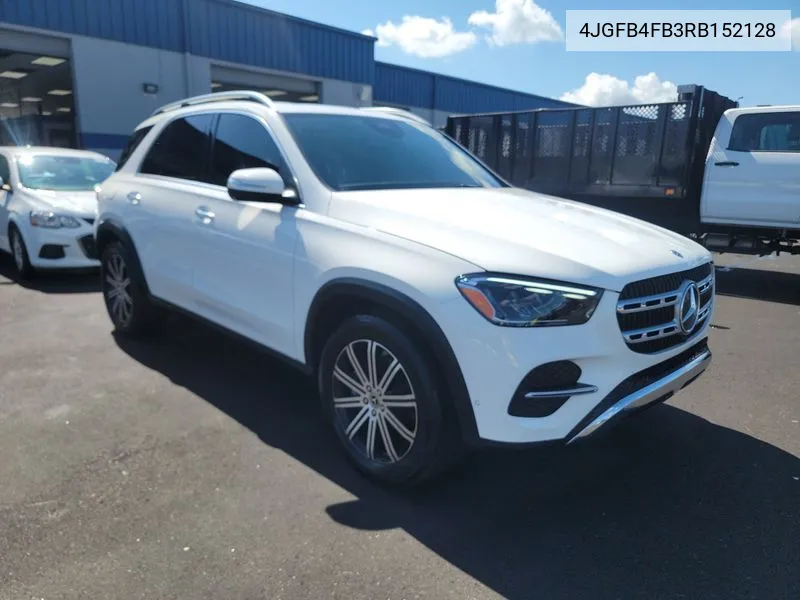 2024 Mercedes-Benz Gle 350 4Matic VIN: 4JGFB4FB3RB152128 Lot: 40768323