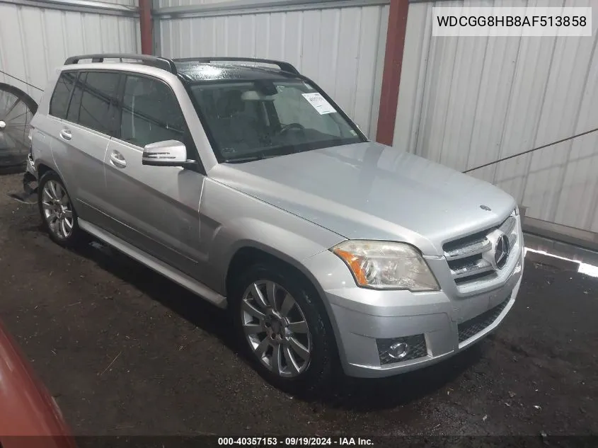 2010 Mercedes-Benz Glk 350 4Matic VIN: WDCGG8HB8AF513858 Lot: 40357153