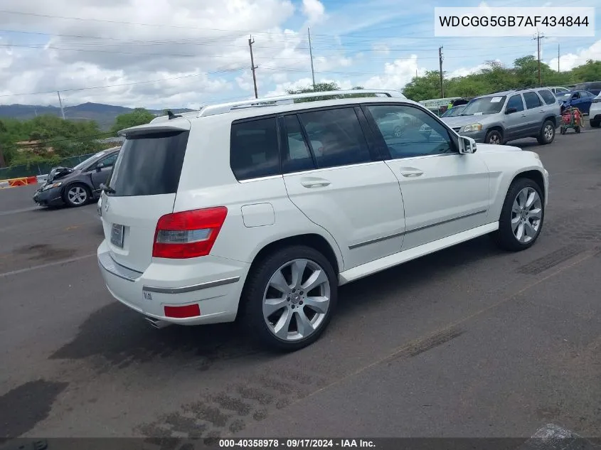 2010 Mercedes-Benz Glk 350 VIN: WDCGG5GB7AF434844 Lot: 40358978