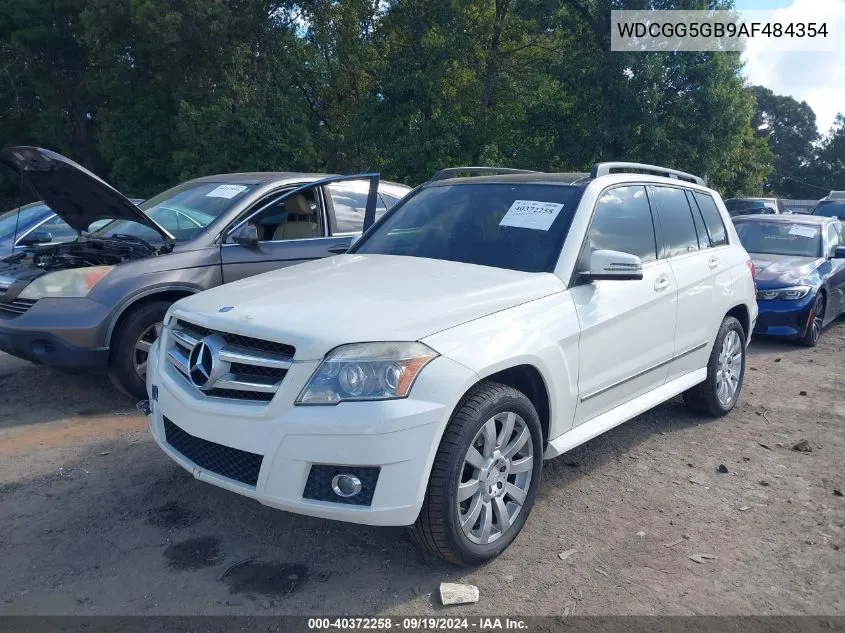 2010 Mercedes-Benz Glk 350 VIN: WDCGG5GB9AF484354 Lot: 40372258