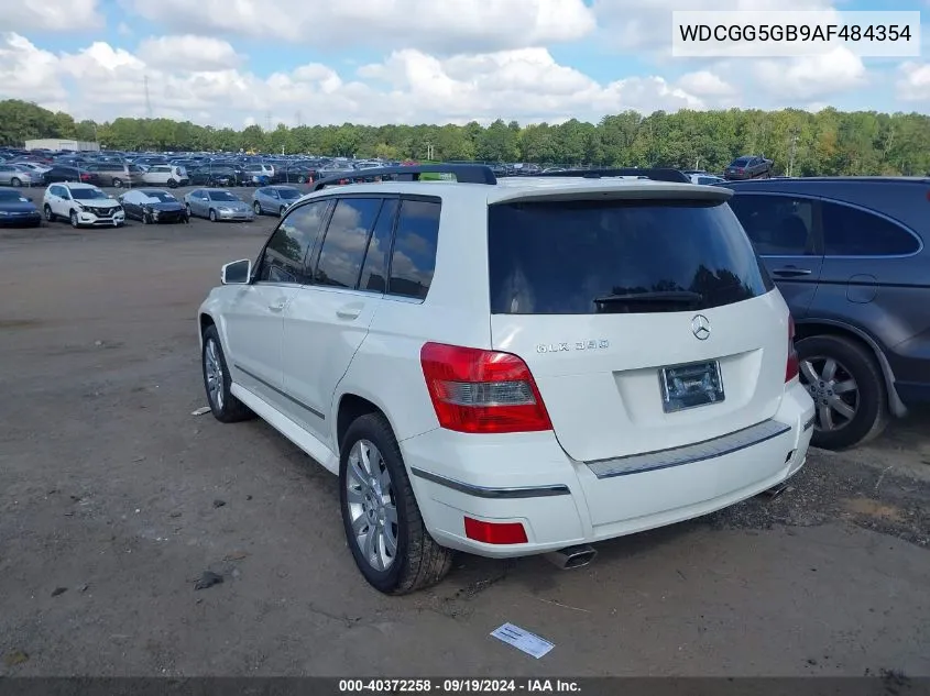 2010 Mercedes-Benz Glk 350 VIN: WDCGG5GB9AF484354 Lot: 40372258