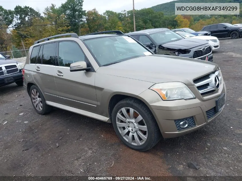 2010 Mercedes-Benz Glk 350 4Matic VIN: WDCGG8HBXAF349299 Lot: 40465769