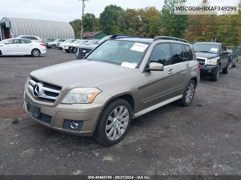 2010 Mercedes-Benz Glk 350 4Matic VIN: WDCGG8HBXAF349299 Lot: 40465769